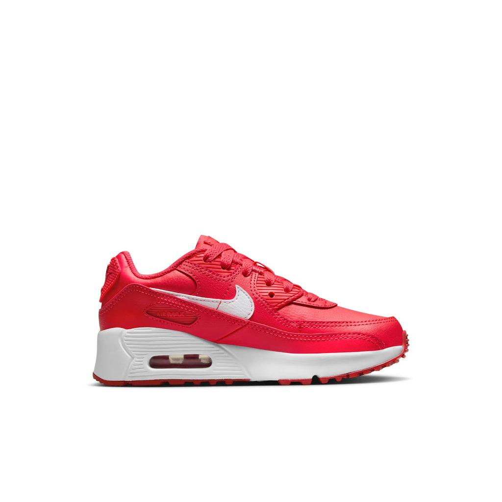 [DV3608-600] PRESCHOOL NIKE AIR MAX 90 LEATHER PS 'TRACK RED'