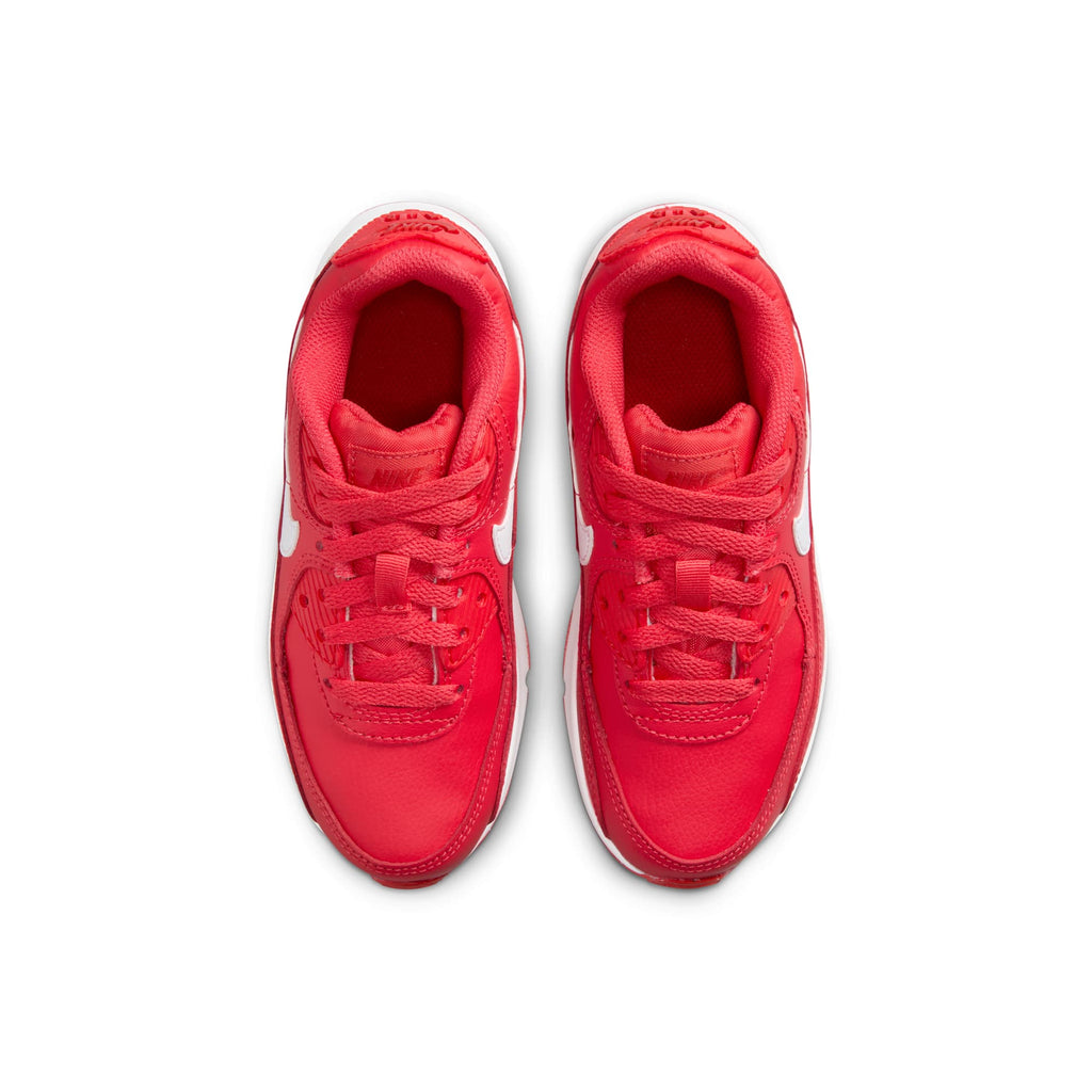 [DV3608-600] PRESCHOOL NIKE AIR MAX 90 LEATHER PS 'TRACK RED'