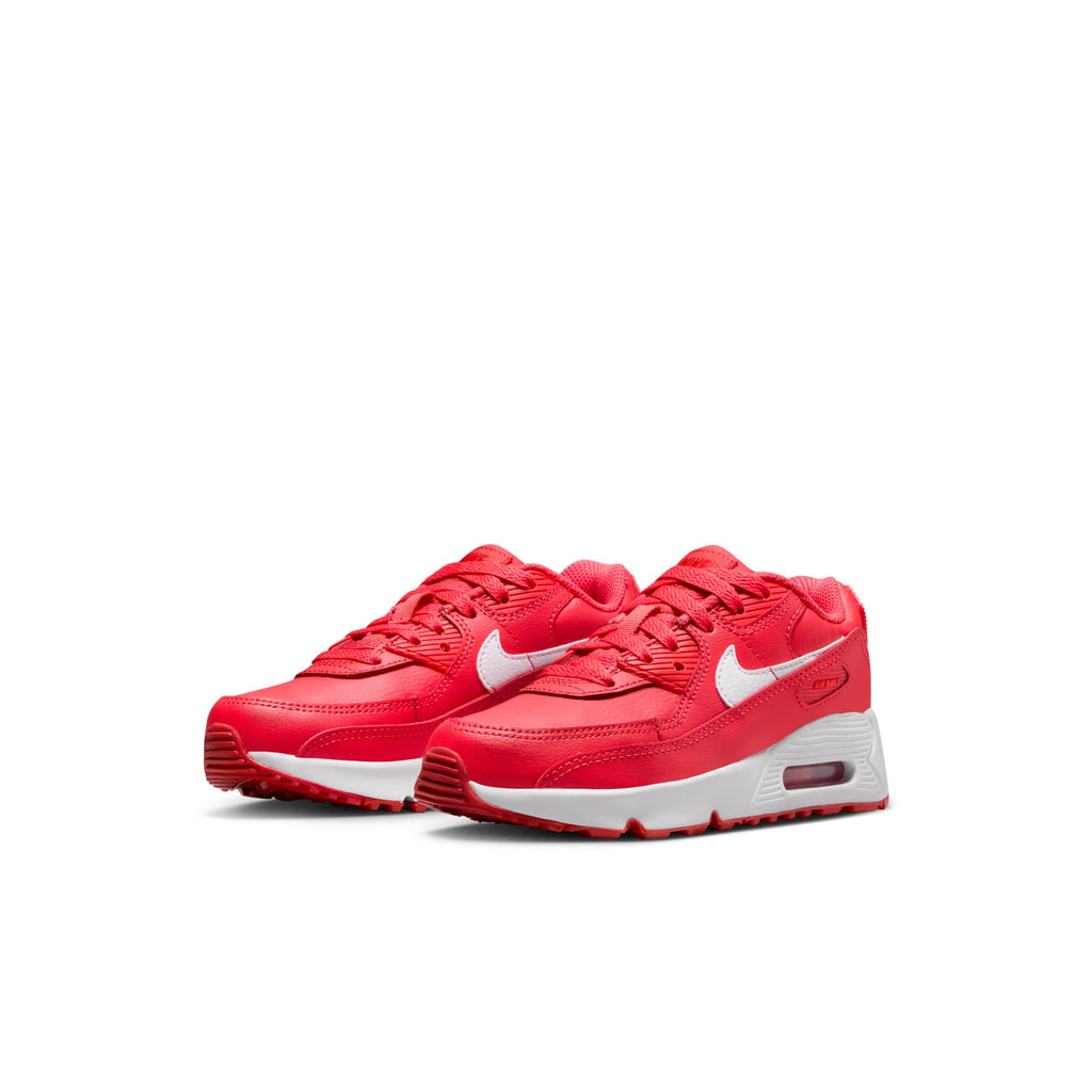 [DV3608-600] PRESCHOOL NIKE AIR MAX 90 LEATHER PS 'TRACK RED'