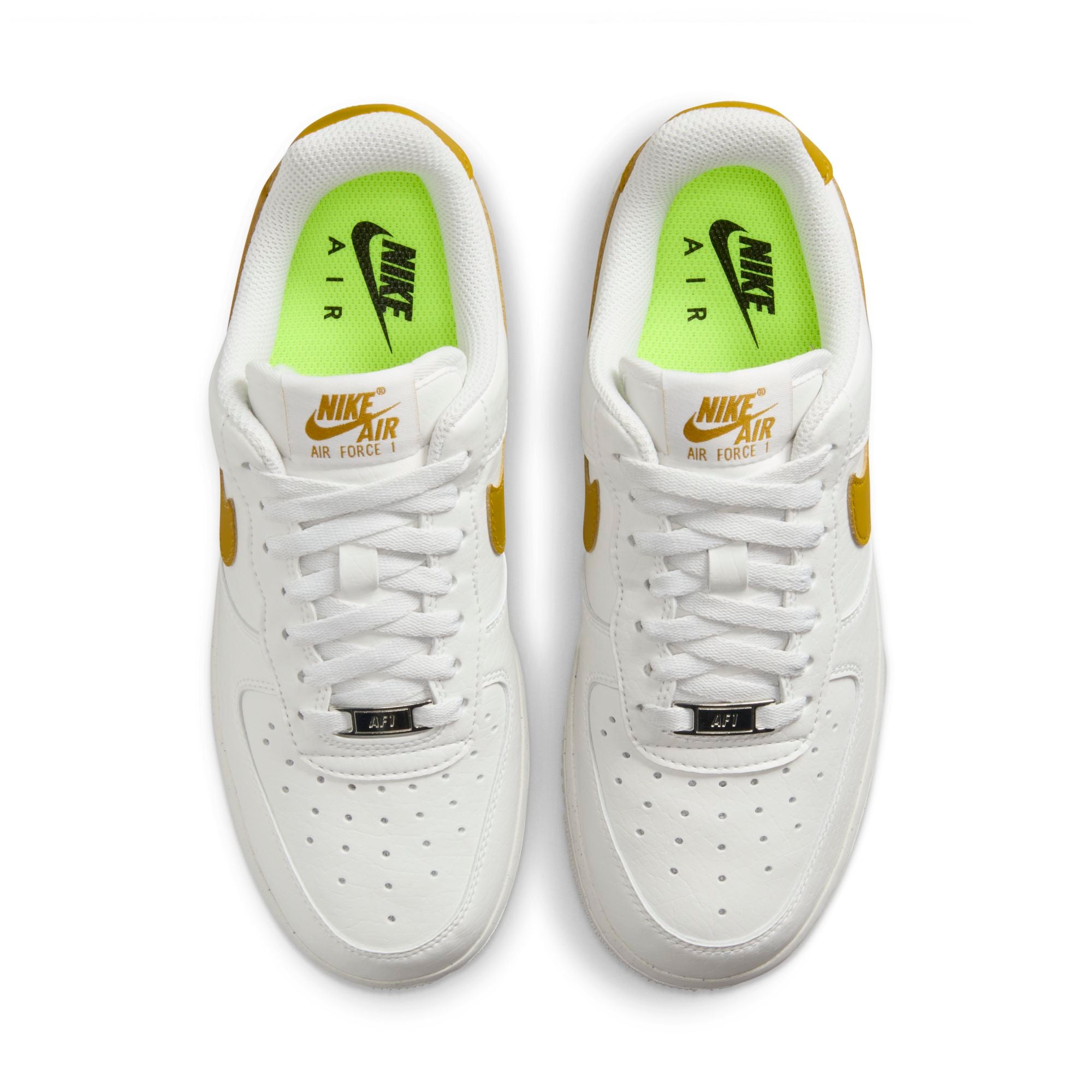 [DV3808-101] Womens Nike AIR FORCE 1 LOW '07 SE 'NEXT NATURE SUMMIT WHITE BRONZINE'