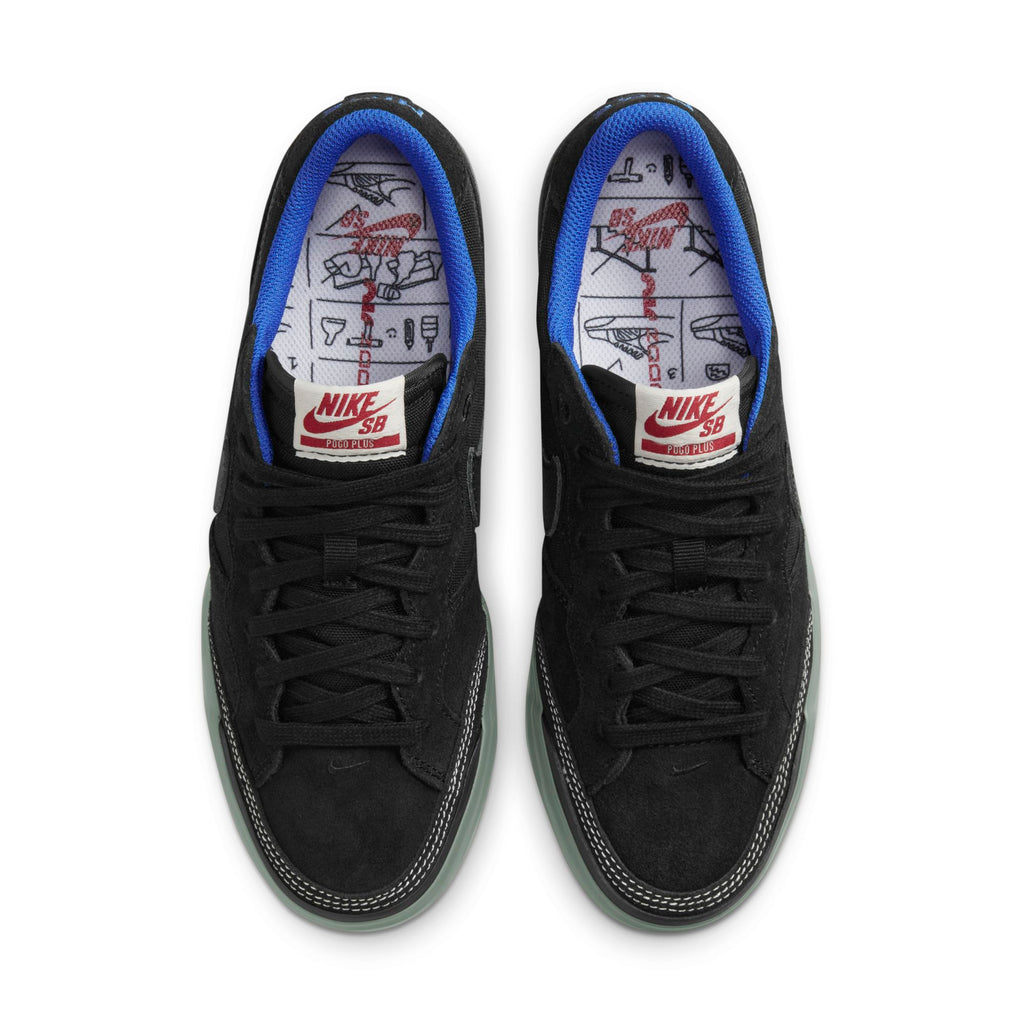 [DV5470-001] Womens Nike SB ZOOM POGO PLUS PREMIUM 'BLACK GUM'