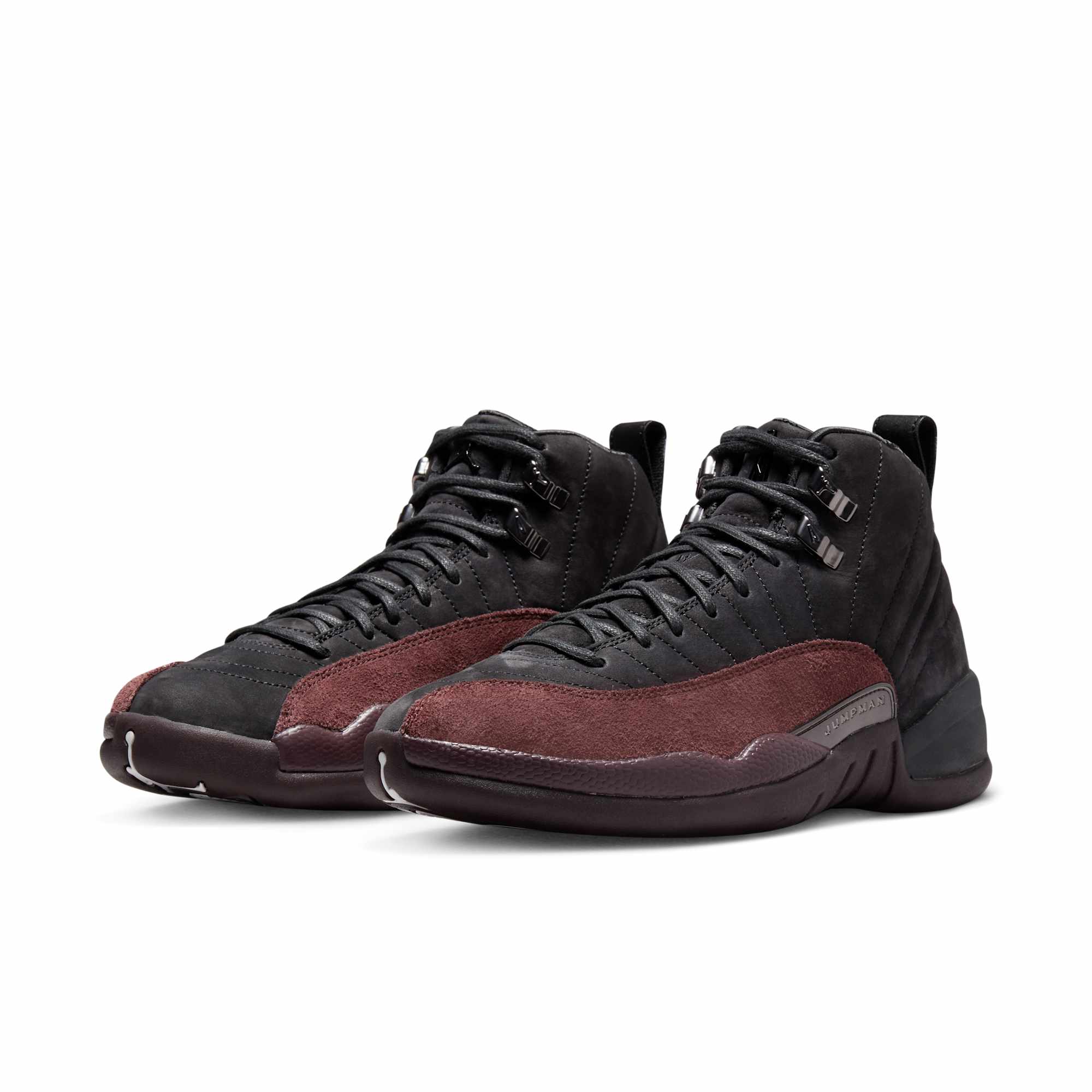 [DV6989-001] WOMENS AIR JORDAN RETRO 12 SP 'A MA MANIÉRE BLACK'