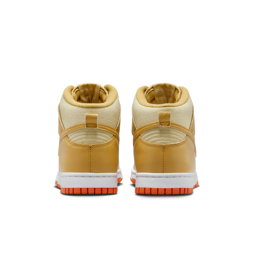 [DV7215-700] Mens Nike Dunk High 'Wheat Gold Safety Orange'