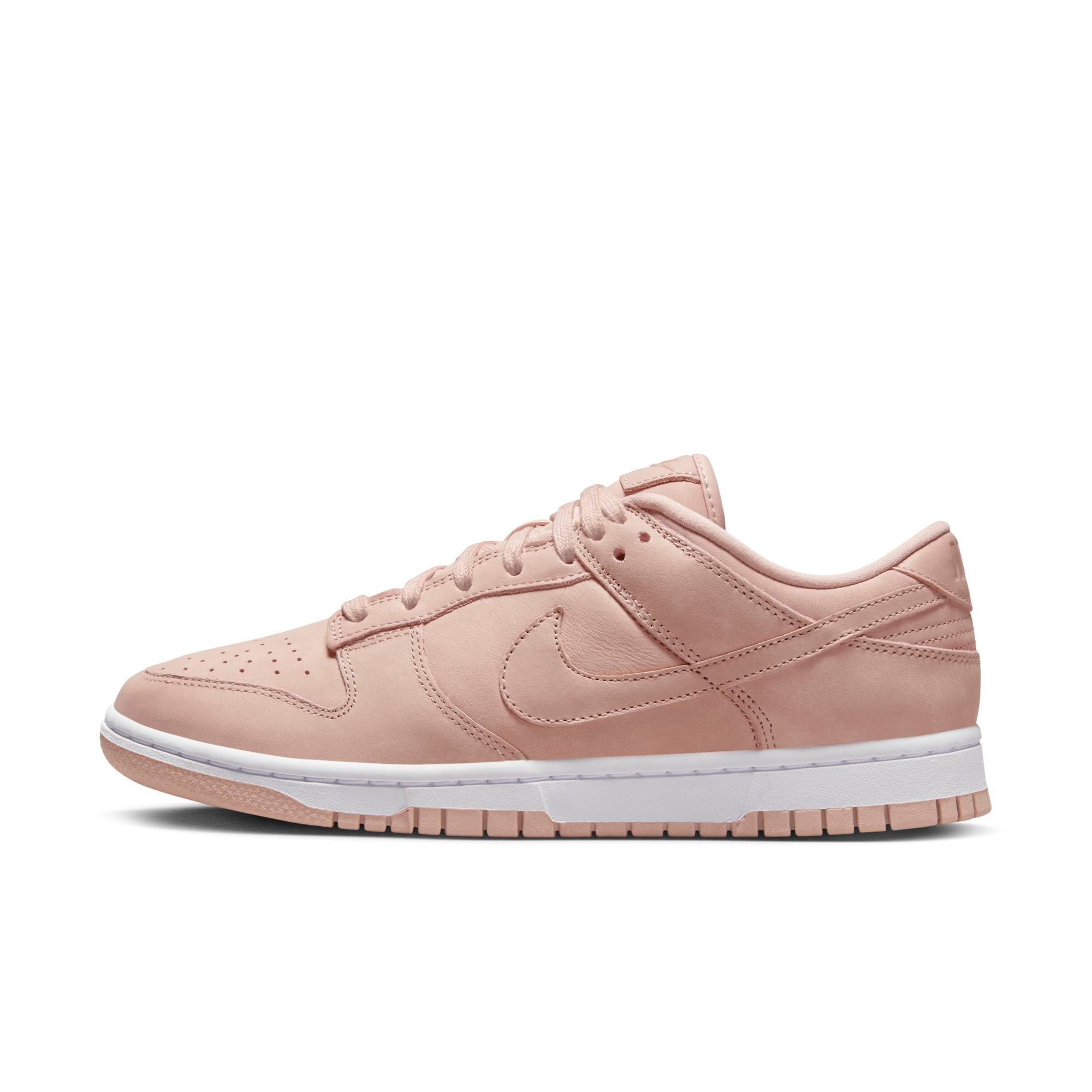 [DV7415-600] Womens Nike DUNK LOW PRM 'PINK OXFORD'