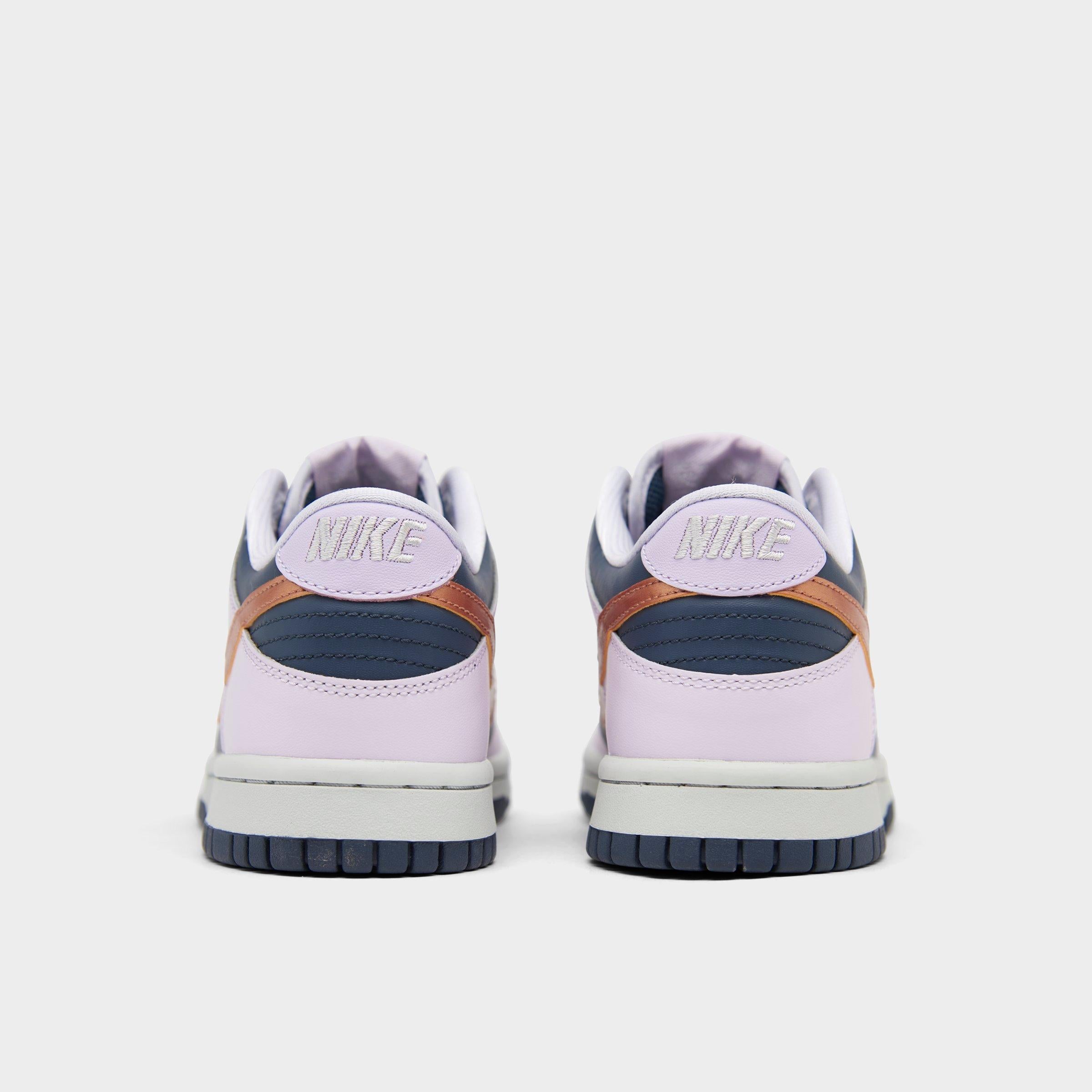[DX1663-400] GRADE SCHOOL NIKE DUNK LOW SE 'COPPER SWOOSH (GS)'
