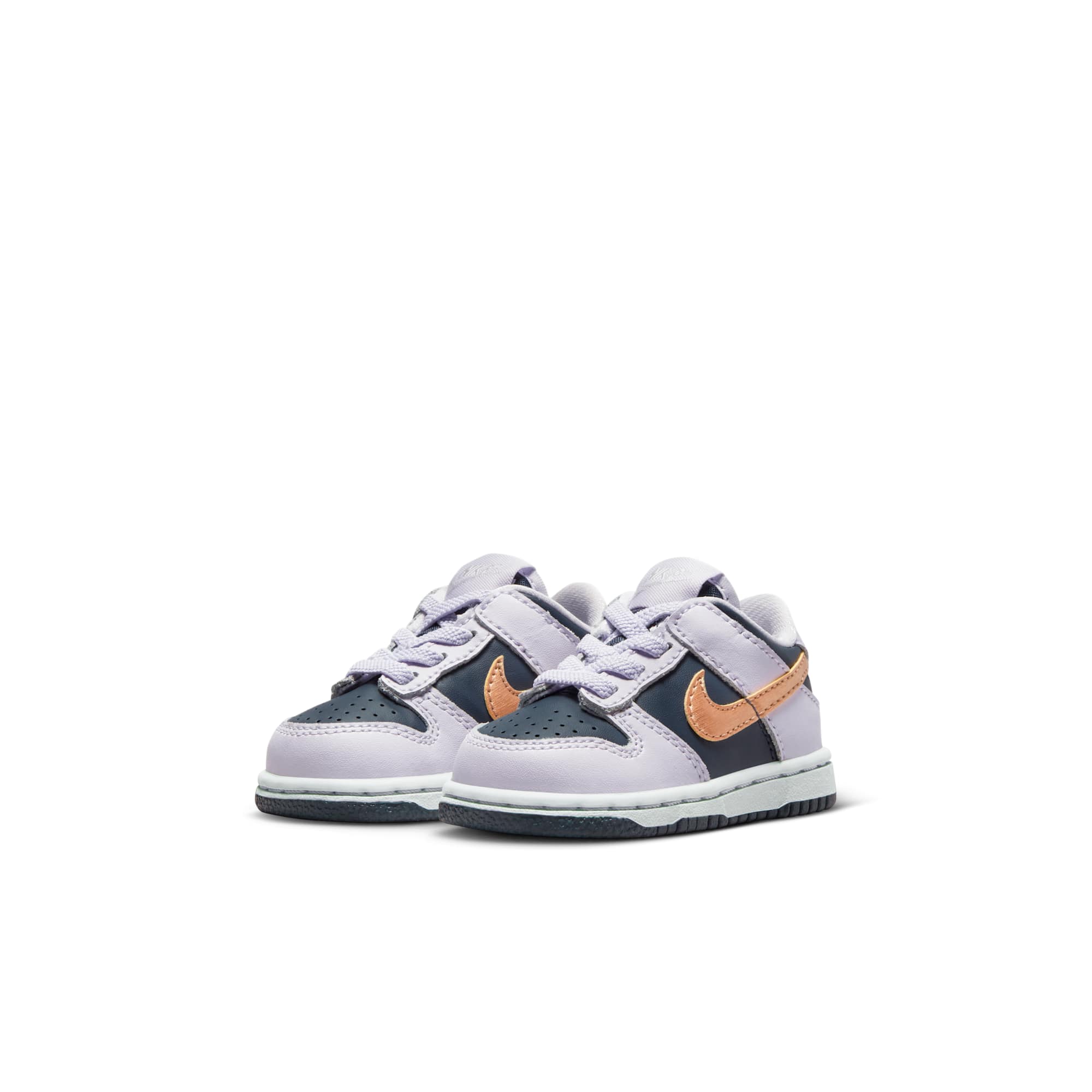 [DX1665-400] TODDLERS NIKE DUNK LOW SE 'COPPER SWOOSH'