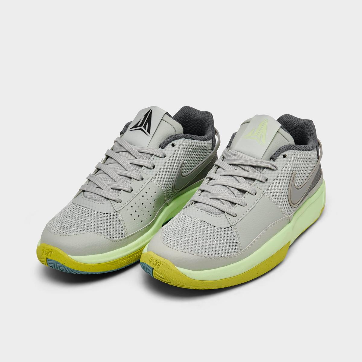 [DX2294-003] GRADE SCHOOL NIKE JA MORANT ONE 'LIGHT SILVER'