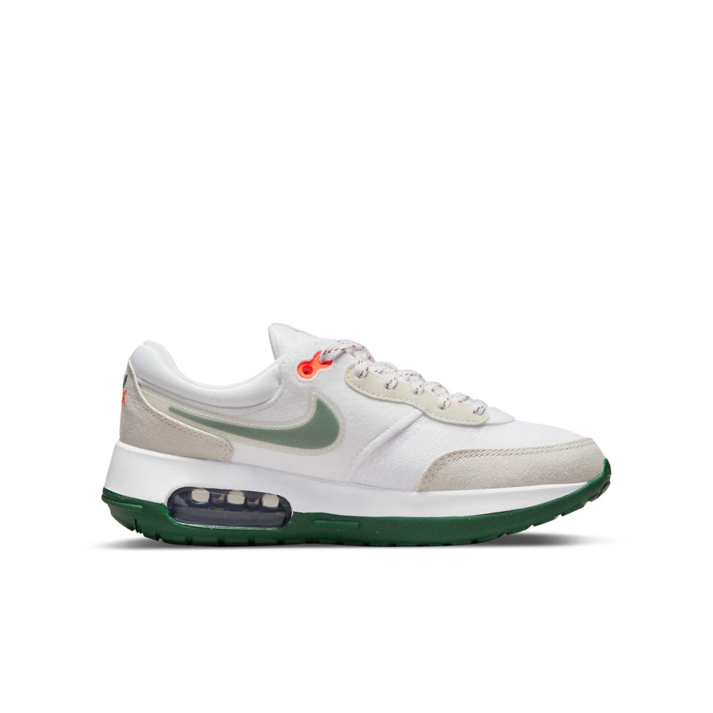 [DX2957-100] GRADE SCHOOL NIKE AIR MAX MOTIF 'WHITE GORGE GREEN'