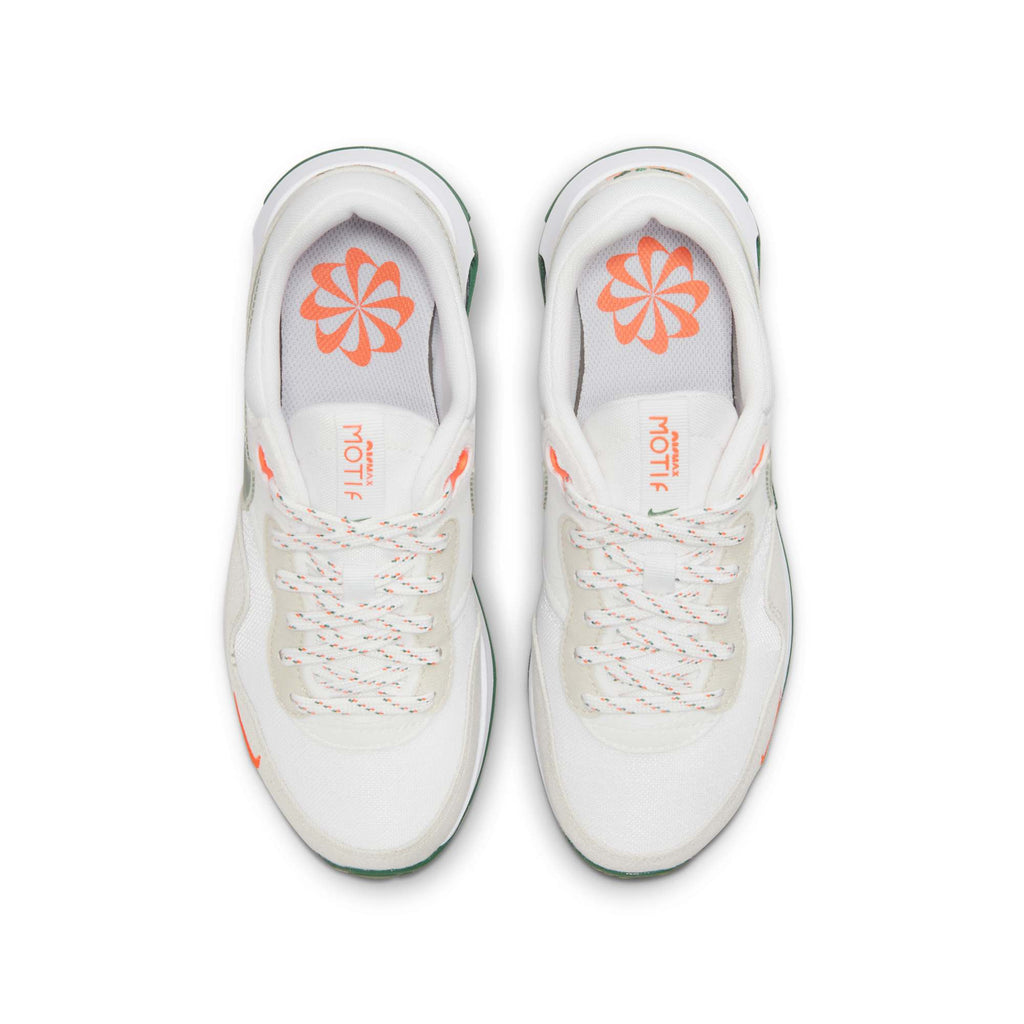 [DX2957-100] GRADE SCHOOL NIKE AIR MAX MOTIF 'WHITE GORGE GREEN'
