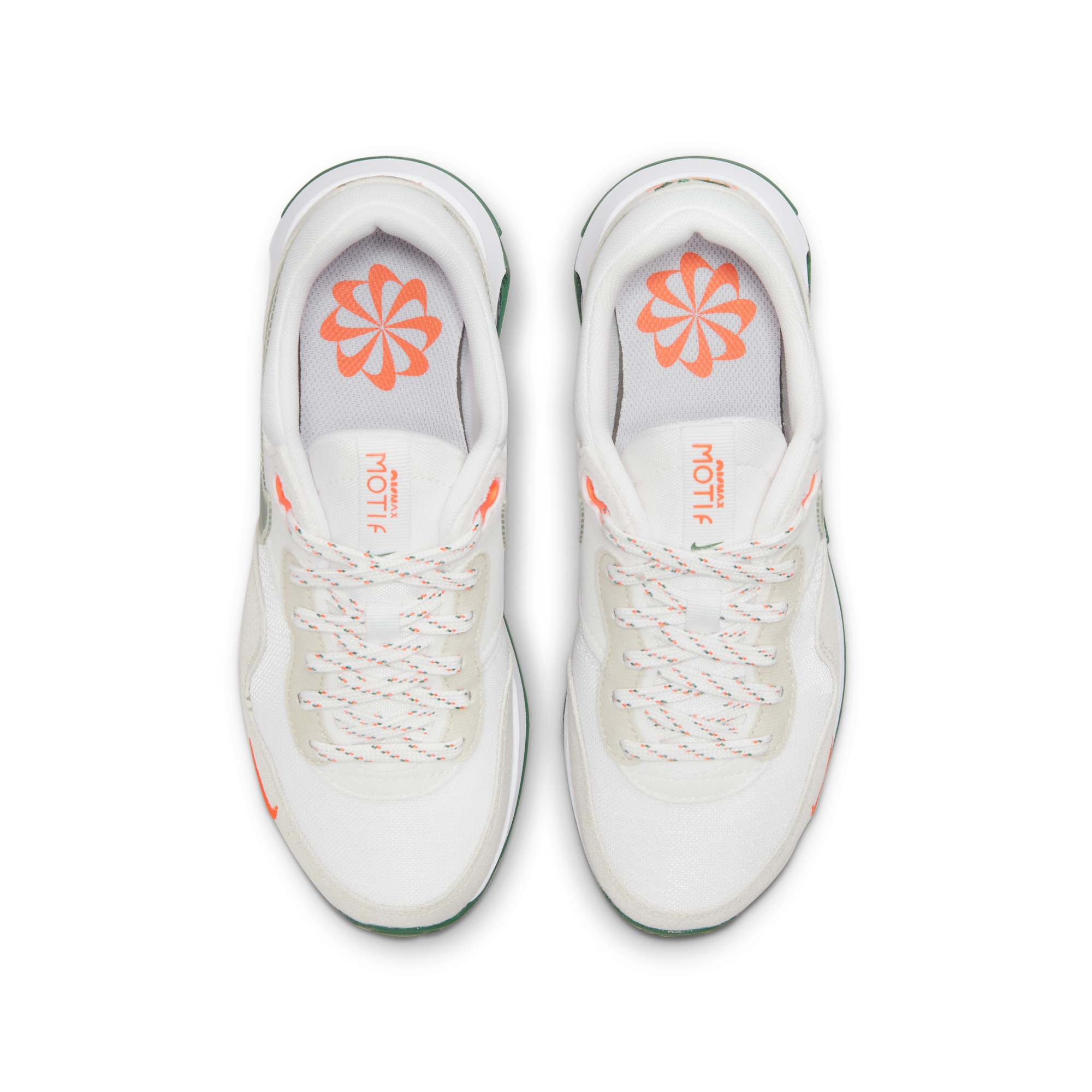 [DX2957-100] GRADE SCHOOL NIKE AIR MAX MOTIF 'WHITE GORGE GREEN'