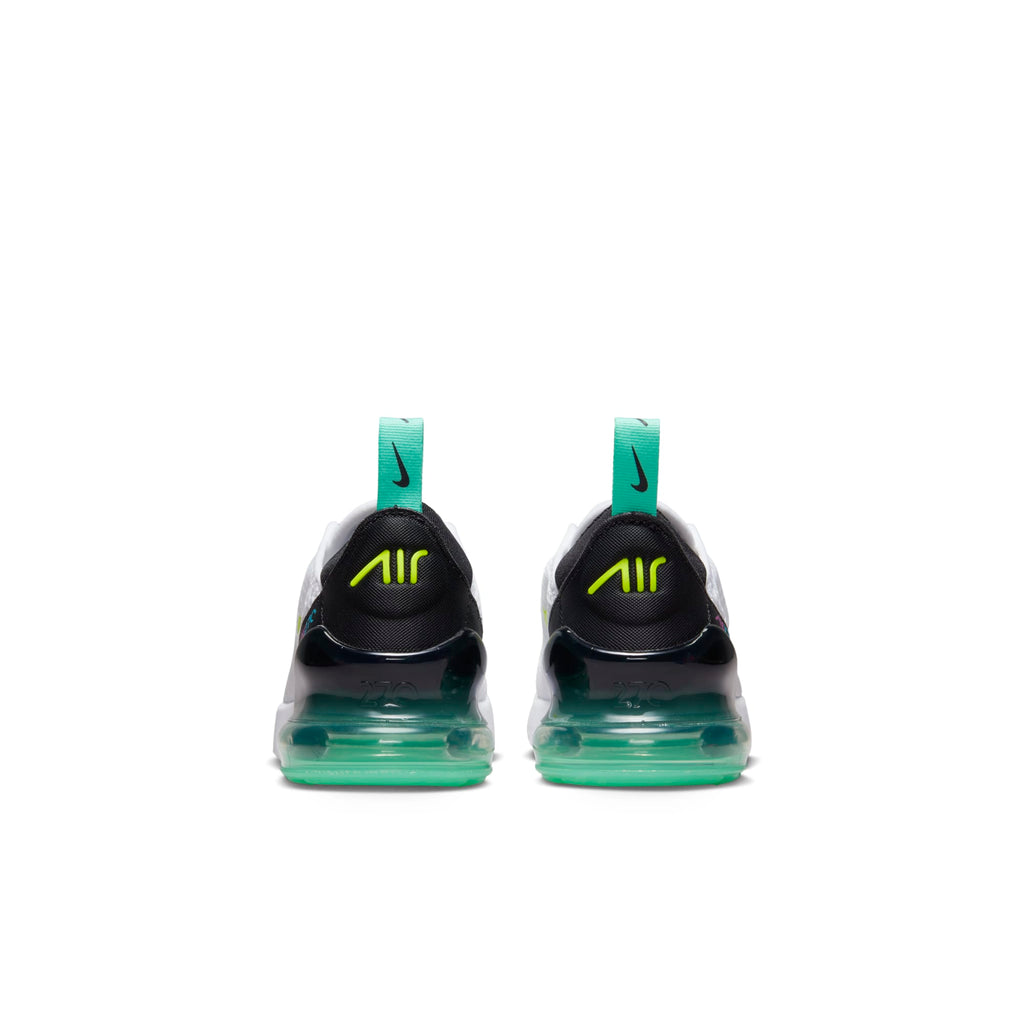 [DX3348-100] Preschool Nike AIR MAX 270 PS 'WHITE VOLT'