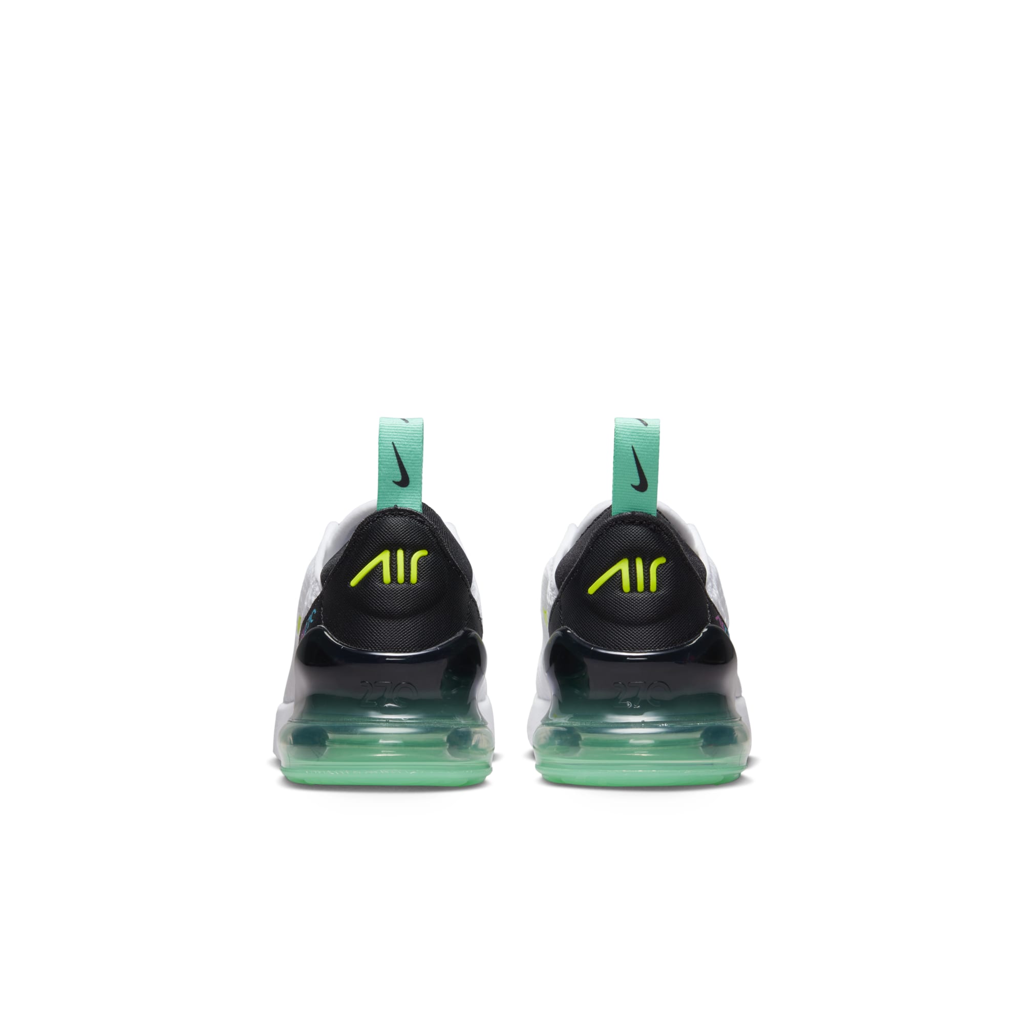 [DX3348-100] Preschool Nike AIR MAX 270 PS 'WHITE VOLT'