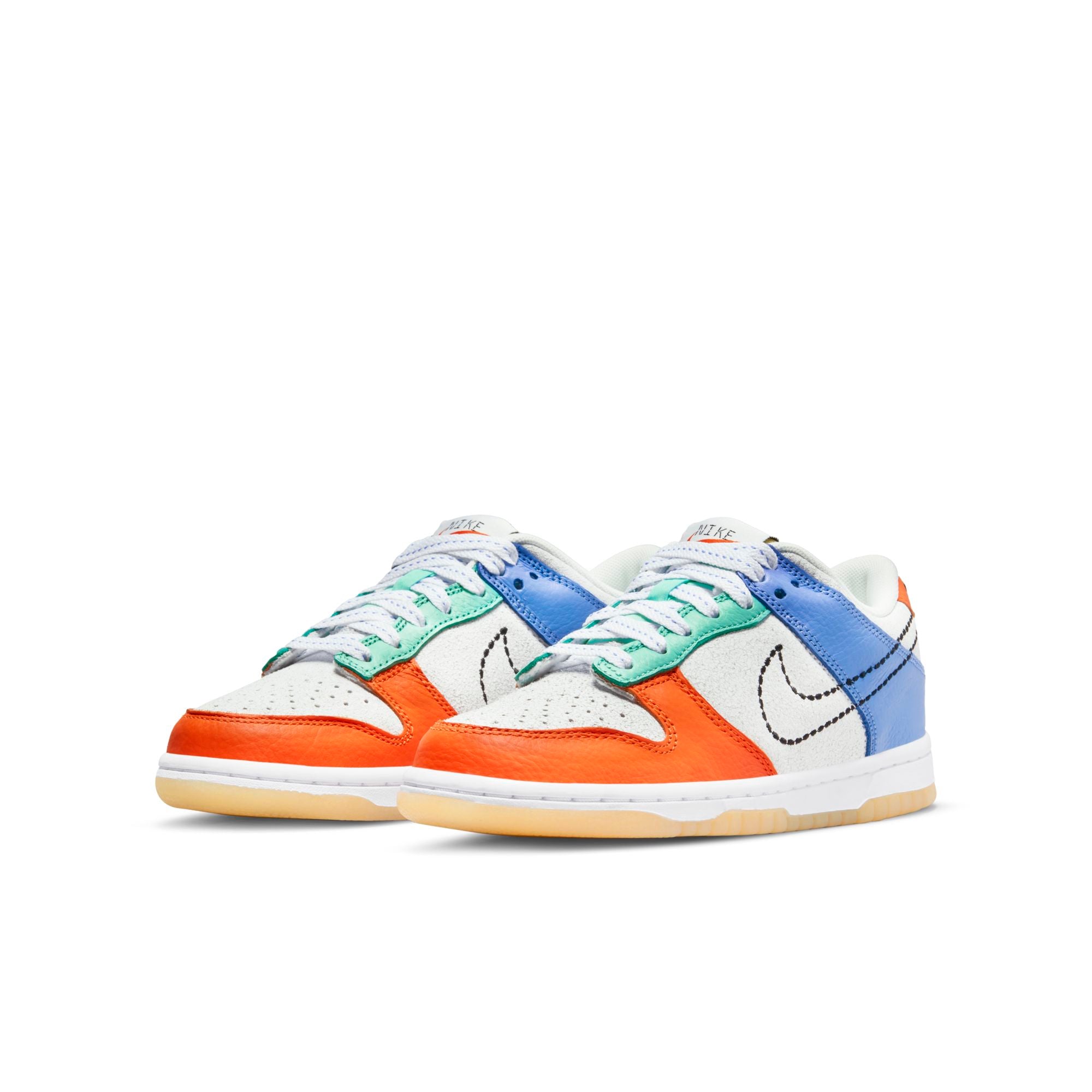 [DX3363-100] Grade School Nike Dunk Low 'Nike 101' (GS)