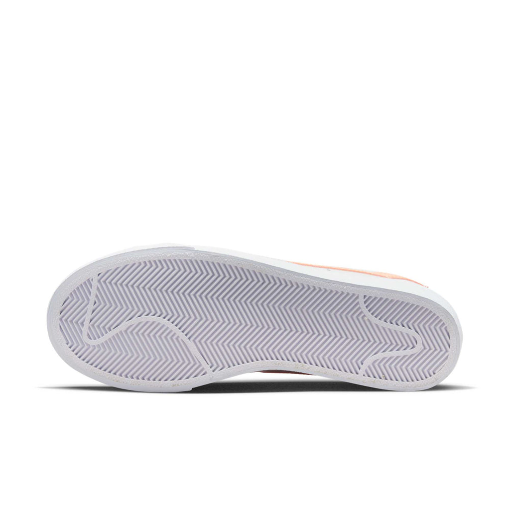[DX3719-100] WOMENS NIKE BLAZER LOW PLATFORM 'PEACH CREAM LIGHT THISTLE'
