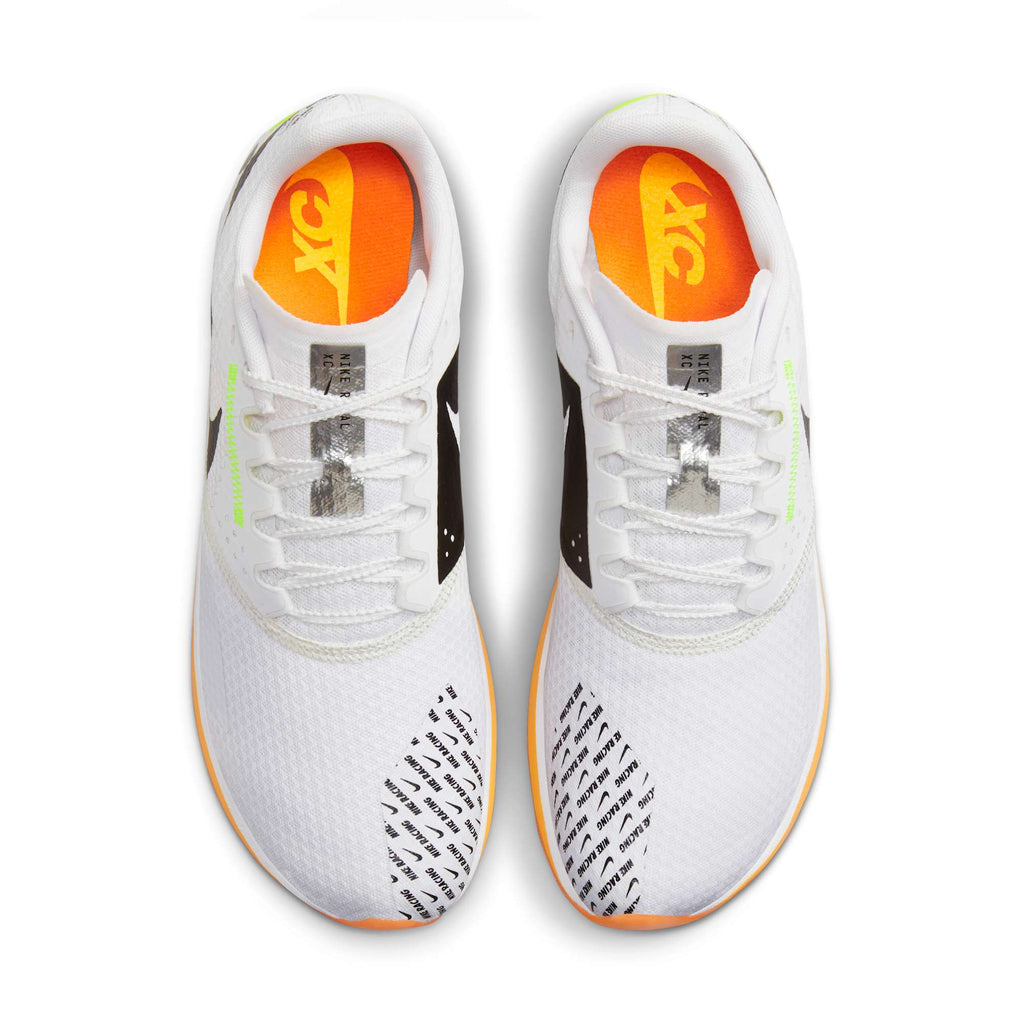 [DX7999-100] MENS NIKE ZOOM RIVAL 6 'WHITE TOTAL ORANGE'