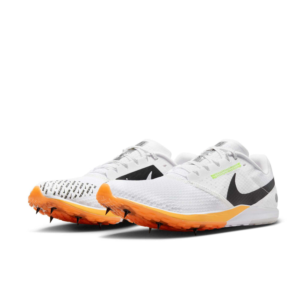 [DX7999-100] MENS NIKE ZOOM RIVAL 6 'WHITE TOTAL ORANGE'