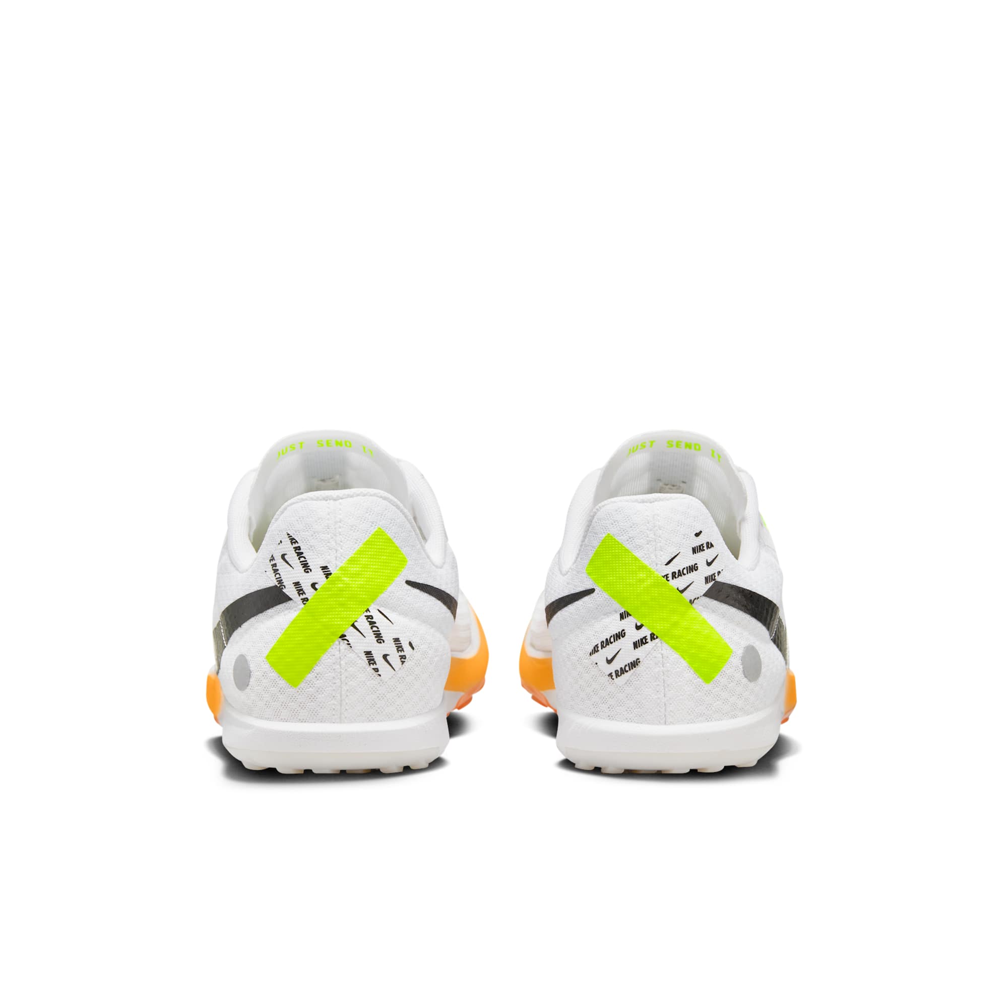 [DX7999-100] MENS NIKE ZOOM RIVAL 6 'WHITE TOTAL ORANGE'