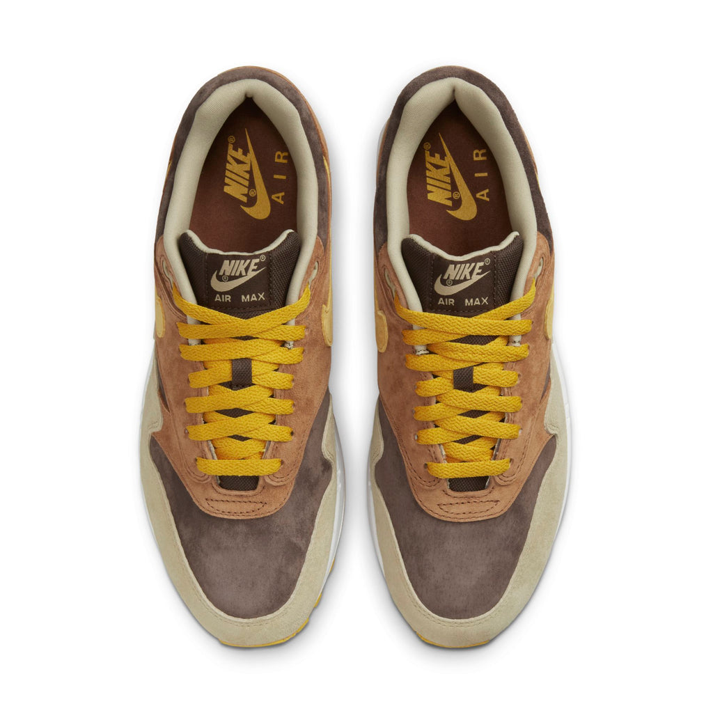 [DZ0482-200] Mens Nike Air Max 1 PRM 'Duck Pecan Yellow Ochre'