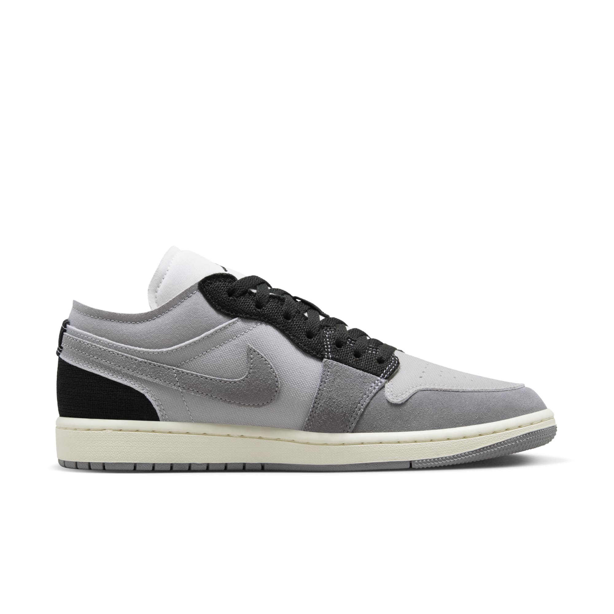 [DZ4135-002] Mens Air Jordan RETRO 1 LOW SE 'CRAFT INSIDE OUT CEMENT GREY'