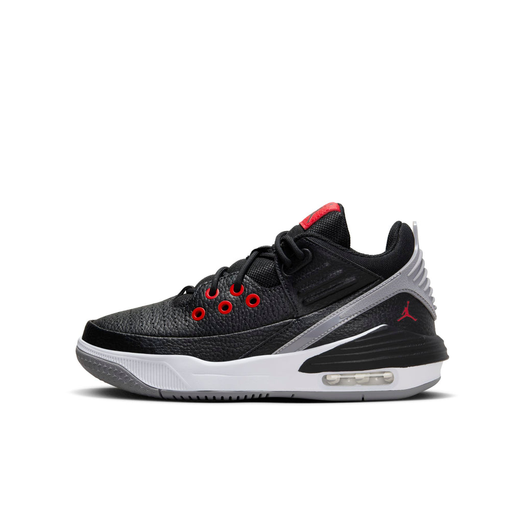 [DZ4352-061] Grade School Air Jordan MAX AURA 5 'BLACK CEMENT'