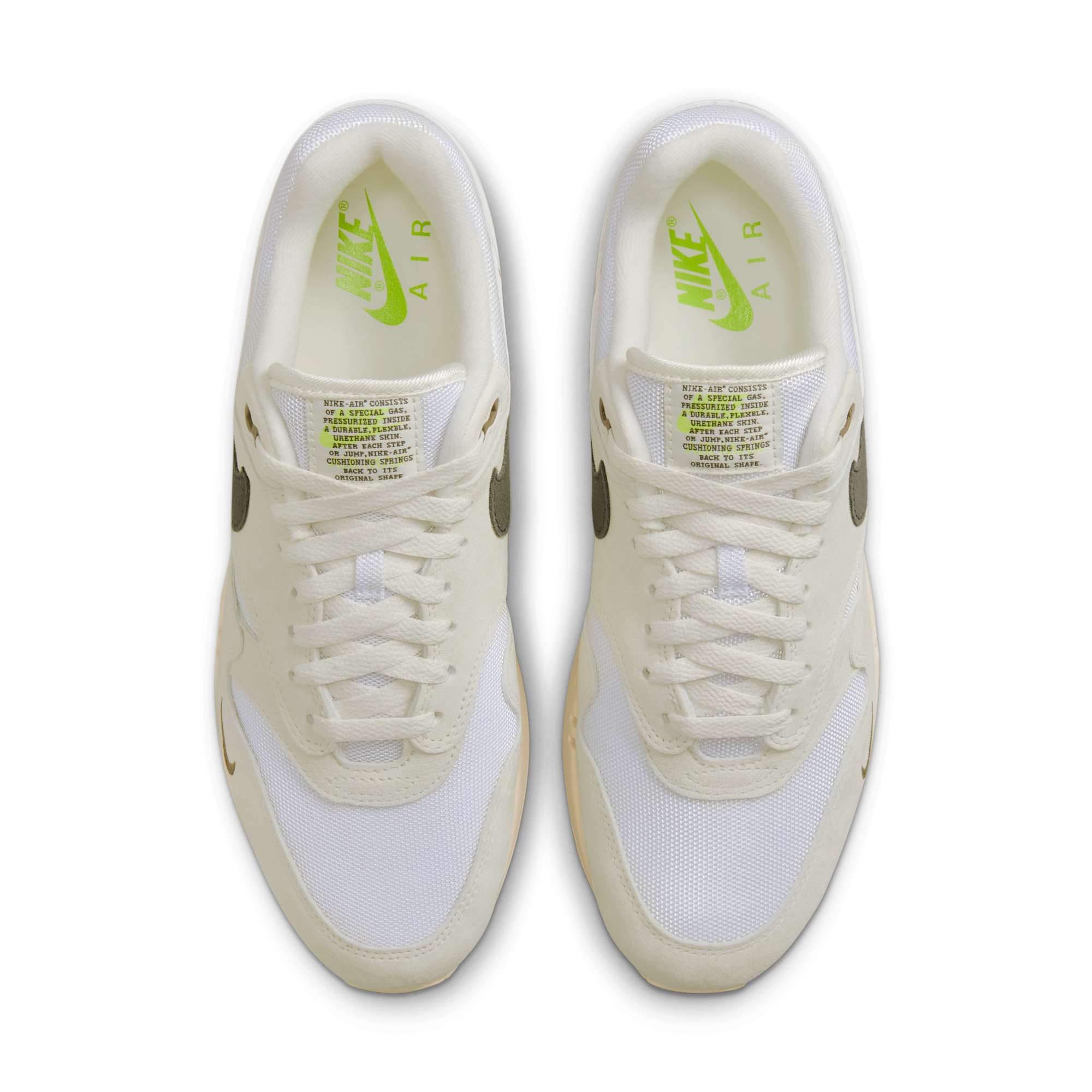 [DZ4494-100] Mens Nike AIR MAX 1 'SAIL IRONSTONE'