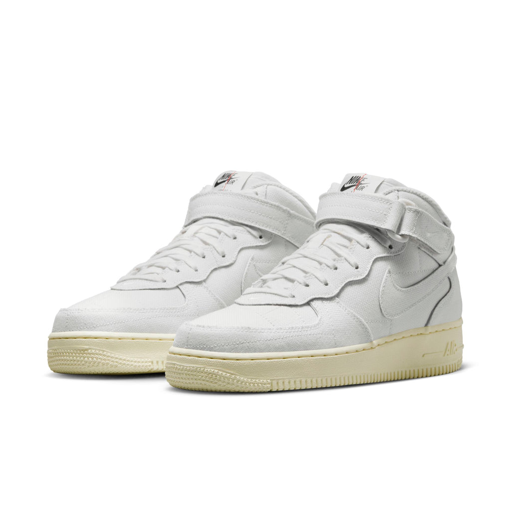 [DZ4866-121] Womens Nike AIR FORCE 1 MID '07 'SUMMIT WHITE CANVAS'