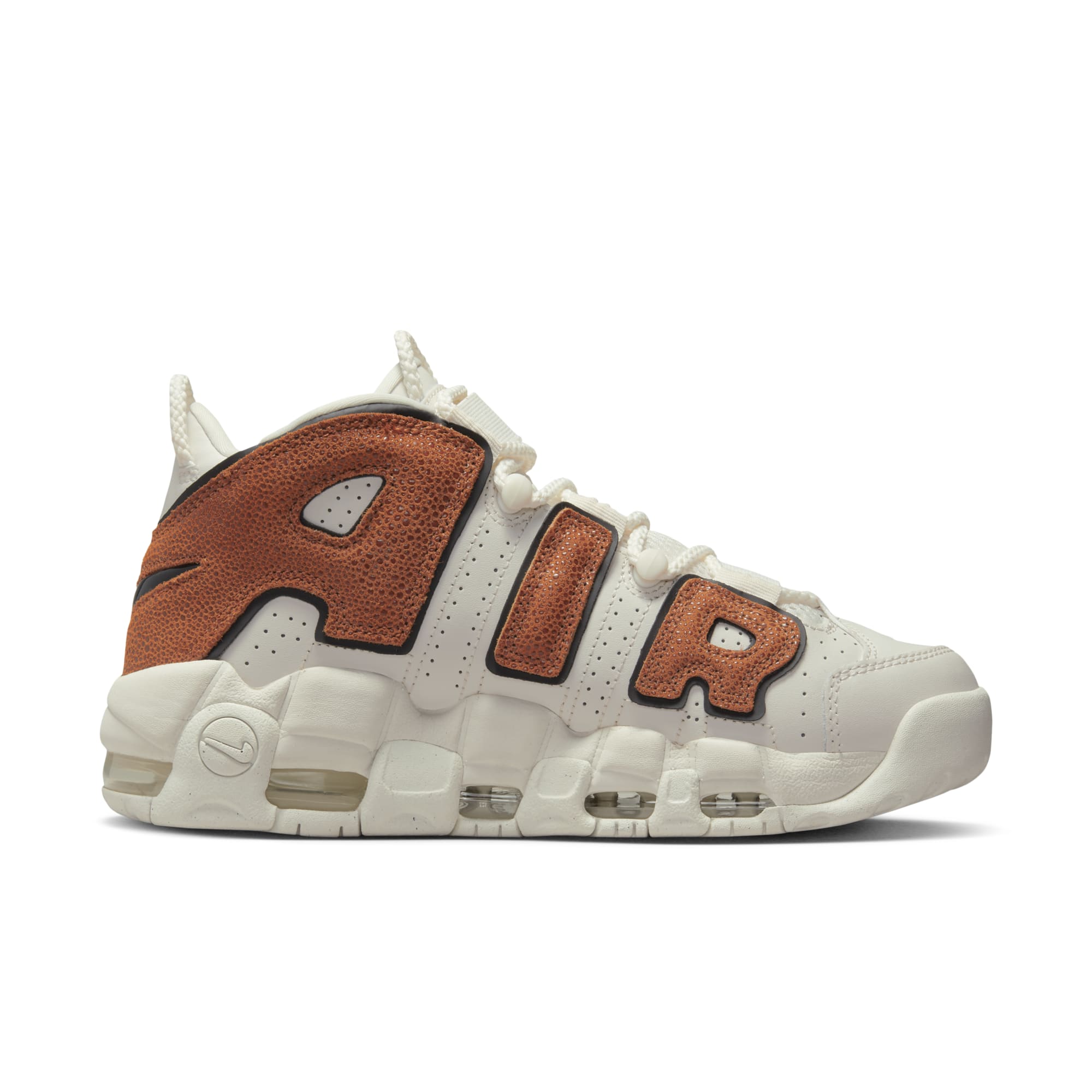 [DZ5227-001] Womens Nike AIR MORE UPTEMPO 'DARK RUSSET'