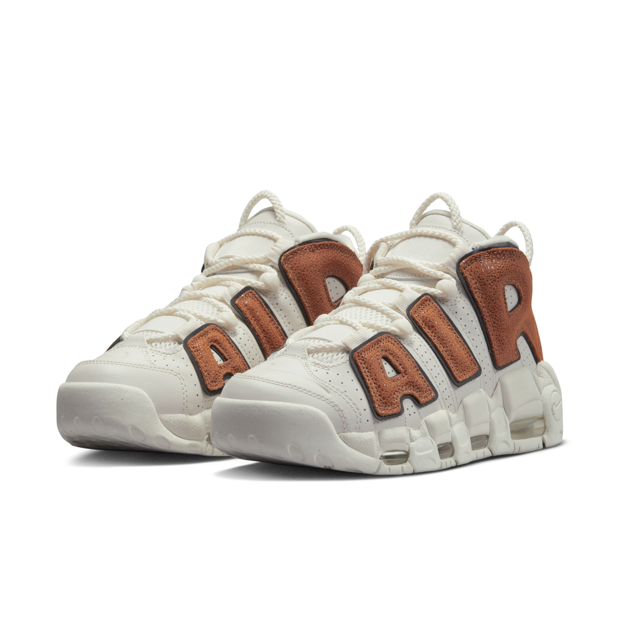 [DZ5227-001] Womens Nike AIR MORE UPTEMPO 'DARK RUSSET'