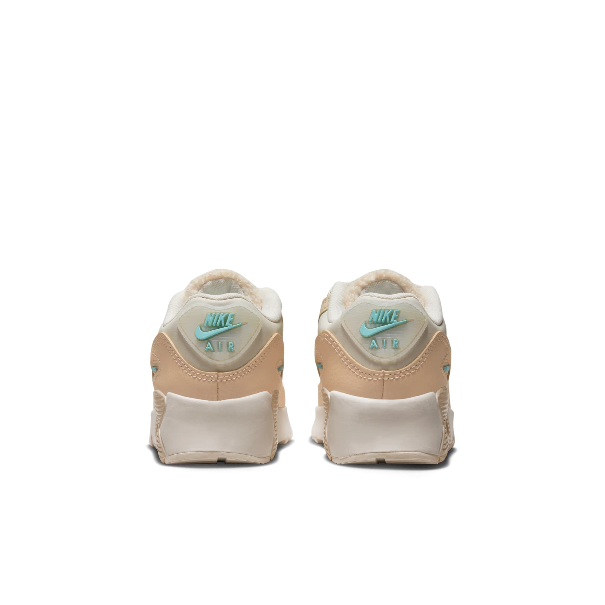 [DZ5319-001] PRESCHOOL NIKE AIR MAX 90 LEATHER 'PHANTOM SHIMMER'