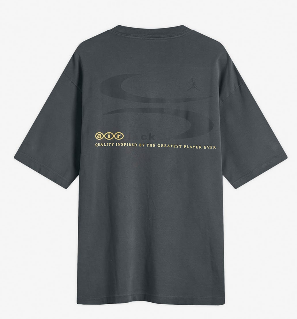 [DZ5510-070] MENS AIR JORDAN X TRAVIS SCOTT AIR CACTUS JACK TEE T-SHIRT 'DARK SMOKE GREY'