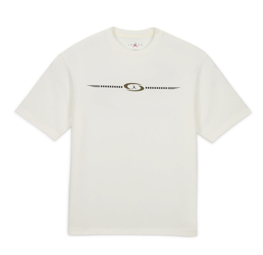 [DZ5510-133] MENS AIR JORDAN X TRAVIS SCOTT AIR CACTUS JACK TEE T-SHIRT 'WHITE'
