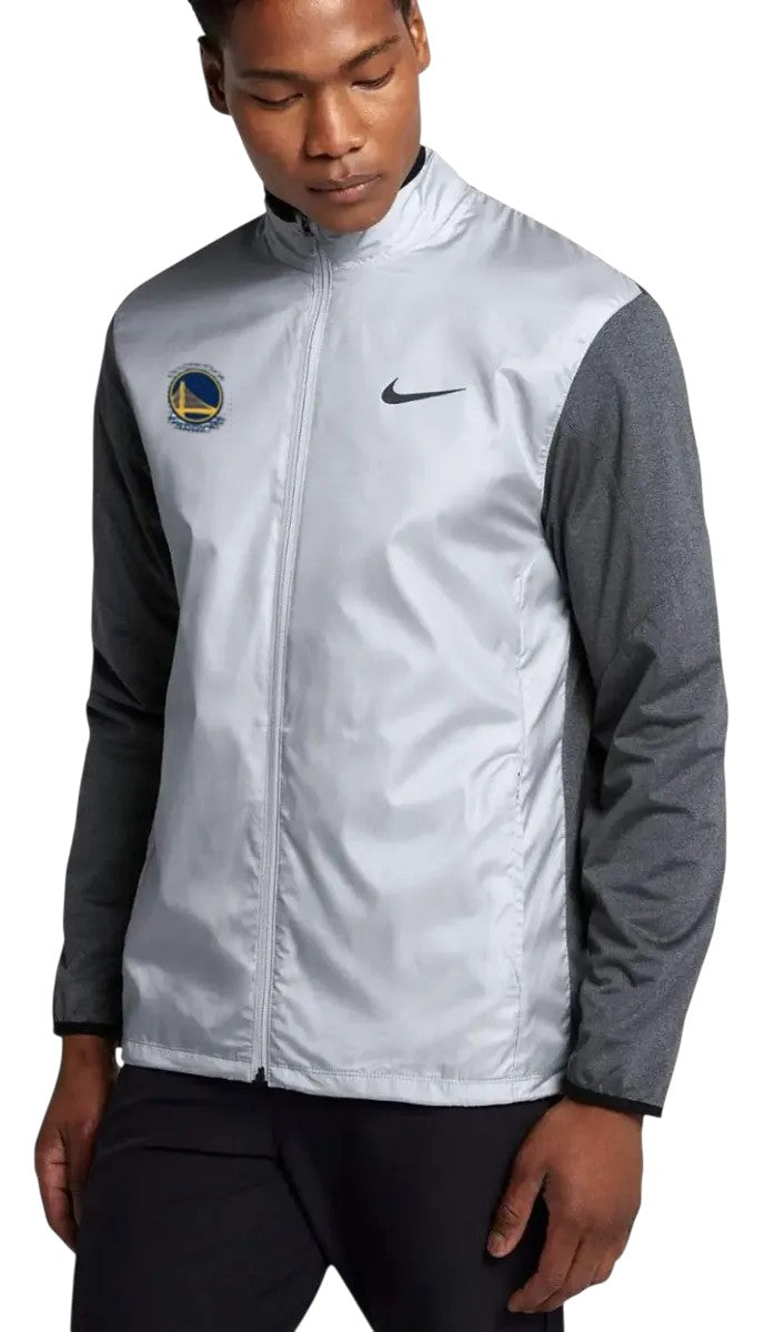 [GM4015-SHIELDFZJCKT] MENS NIKE NBA GS WARRIORS SHIELD FZ JACKET