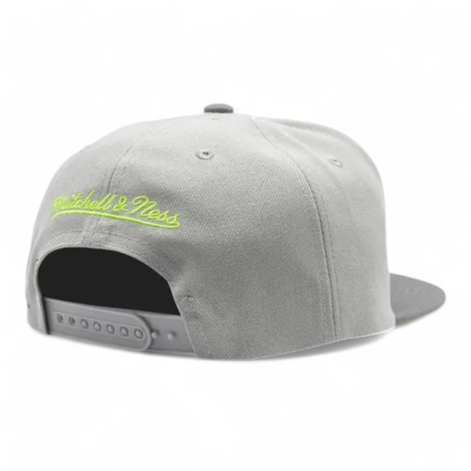MENS MITCHELL & NESS NBA GREEN BEAN SMAPBACK HWC RAPTORS - GREY