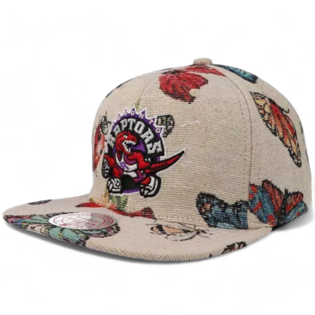 MENS MITCHELL & NESS NBA TRUE TAP SNAPBACK HWC RAPTORS - MULTI-BLACK