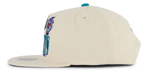 MENS MITCHELL & NESS NBA REFRAME RETRO SNAPBACK HWC HORNETS