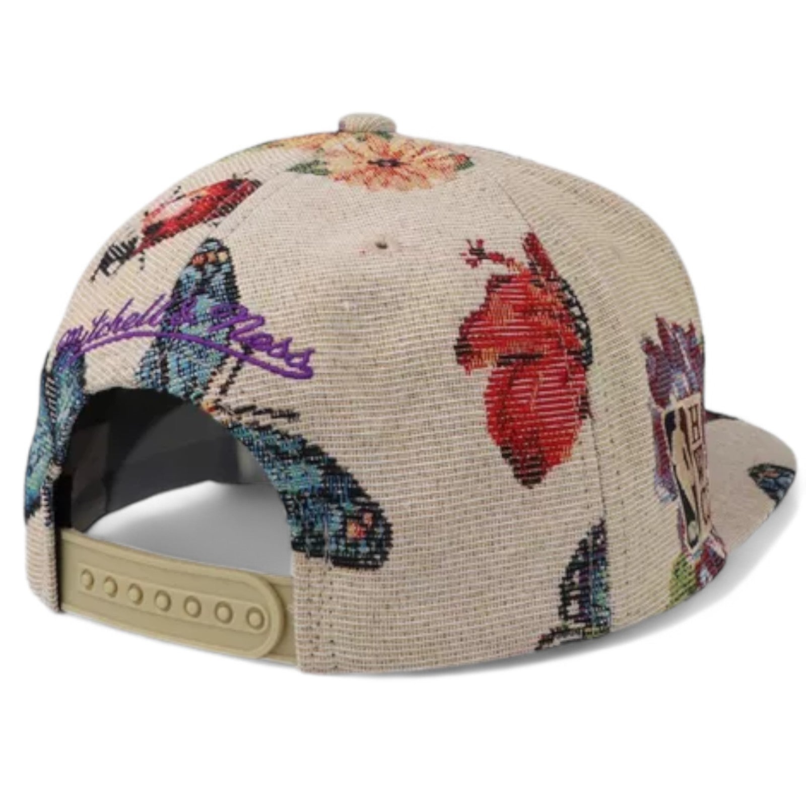 MENS MITCHELL & NESS NBA TRUE TAP SNAPBACK HWC RAPTORS - MULTI-BLACK