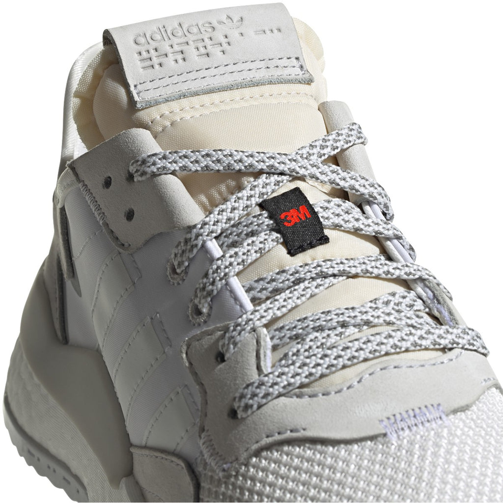 [EE5855] Mens Adidas NITE JOGGER '3M WHITE'