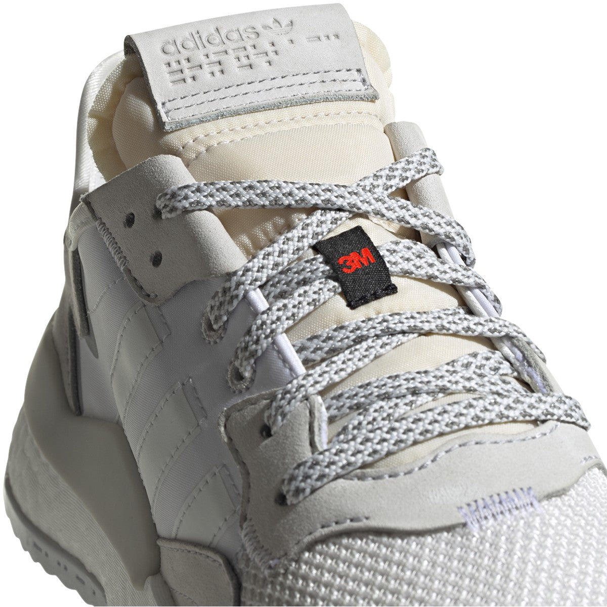 [EE5855] Mens Adidas NITE JOGGER '3M WHITE'