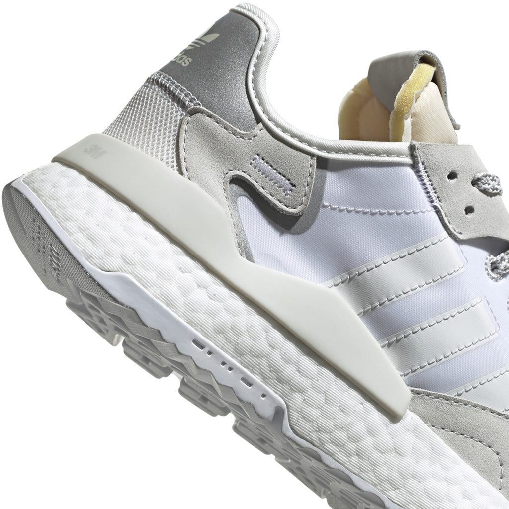 [EE5855] Mens Adidas NITE JOGGER '3M WHITE'