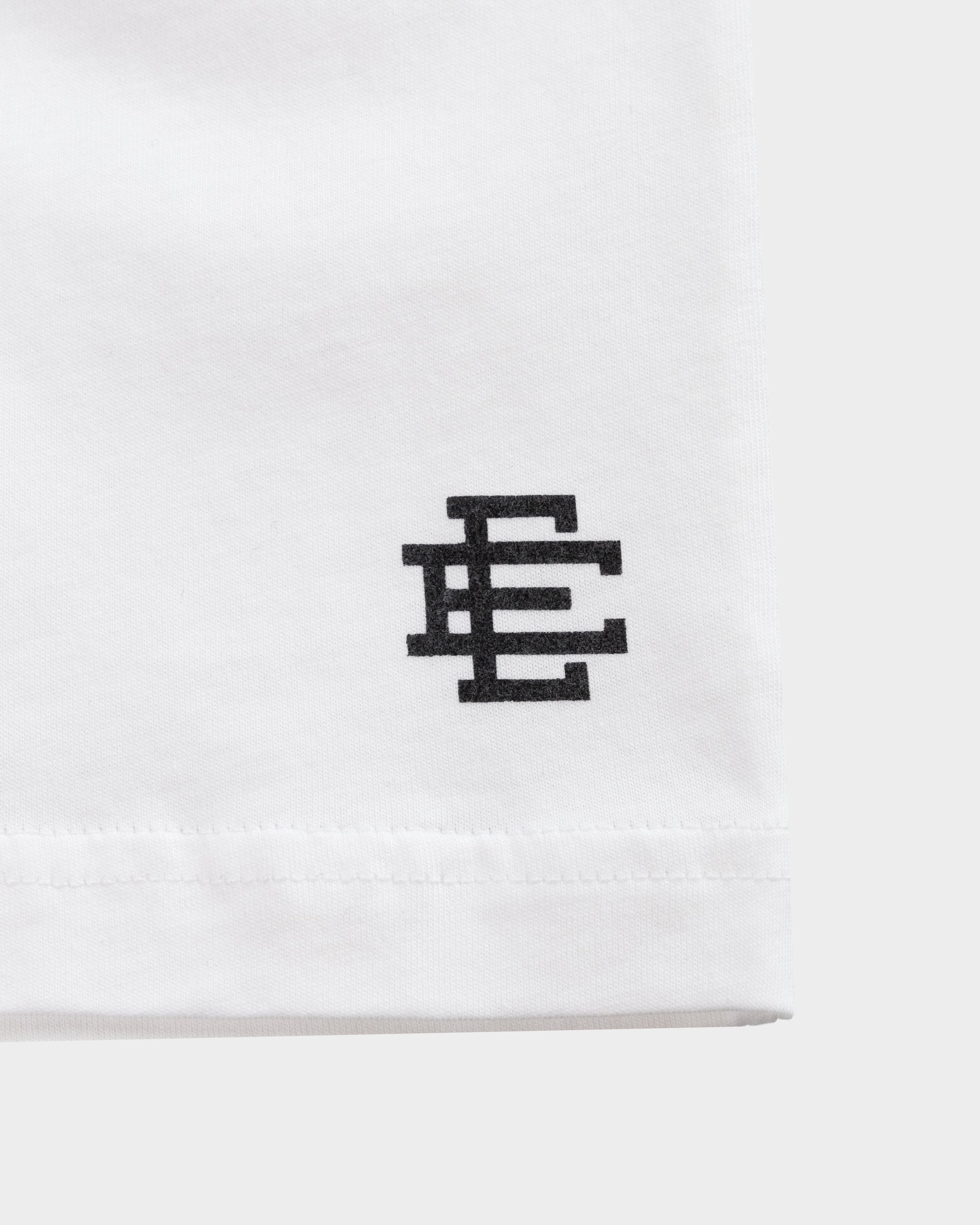 [3TCORCOT-WHTBLK] MENS ERIC EMANUEL EE TEE T-SHIRT 3 PACK