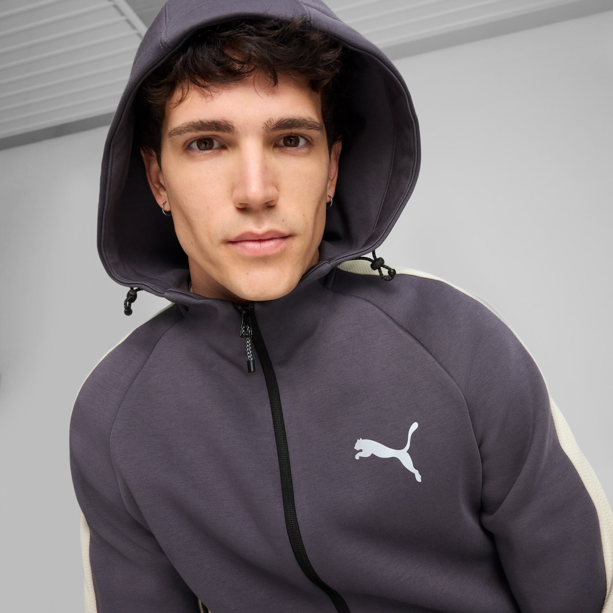 [681700-69] Mens Puma Evostripe Full-Zip Hoodie