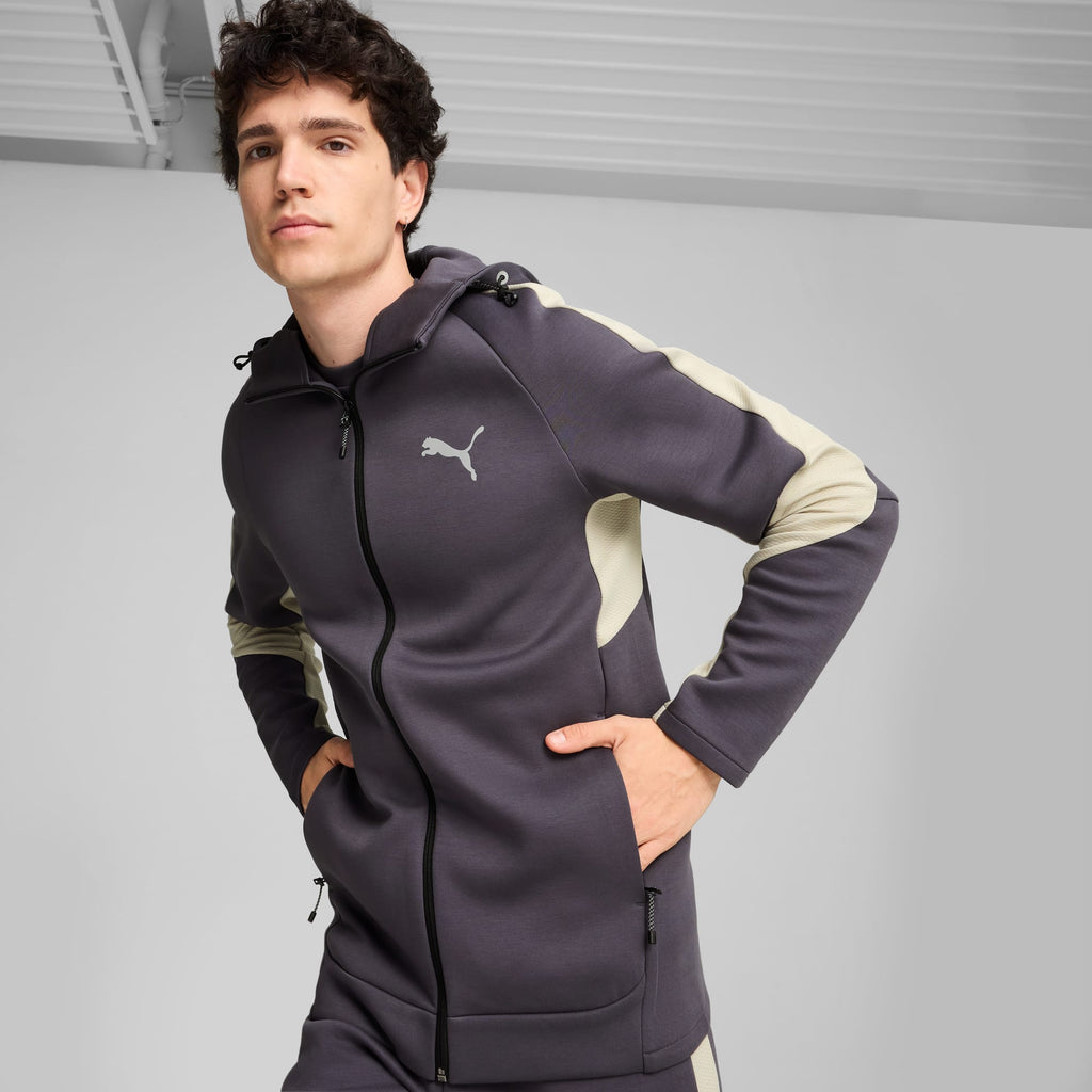 [681700-69] Mens Puma Evostripe Full-Zip Hoodie
