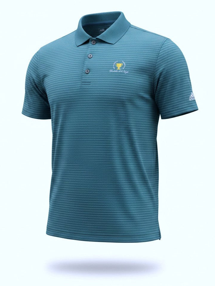 [BC7538] MENS ADIDAS 2 COLOR MERCH STRIPE POLO 'PRESIDENT CUP'