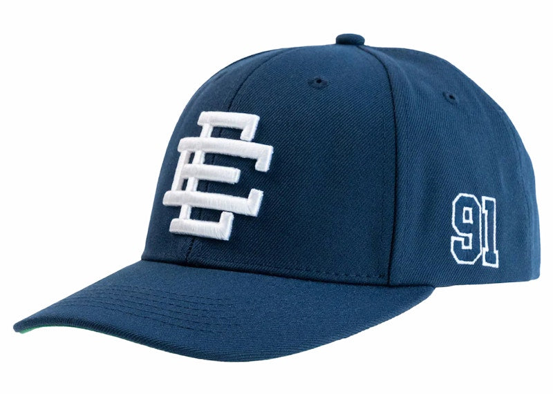[CA912COT-NAVWHT-ADJ] MENS ERIC EMANUEL MLB EE BASIC CORE HAT FW23