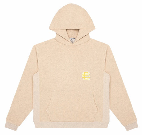 [EE0000260] MENS ERIC EMANUEL EE BASIC HOODIE OATMEAL HEATHER FW22