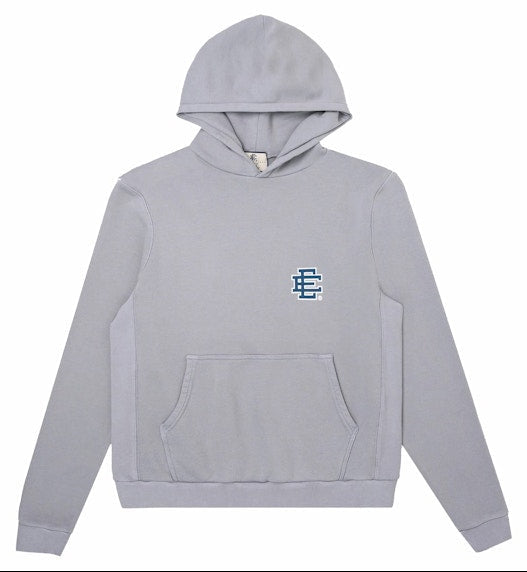 [EE0000259] MENS ERIC EMANUEL EE BASIC HOODIE POPPY/GREY FW22