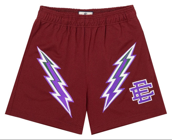 [EE000089] MENS ERIC EMANUEL EE BASIC SHORT "CARDINAL BOLT" SS22