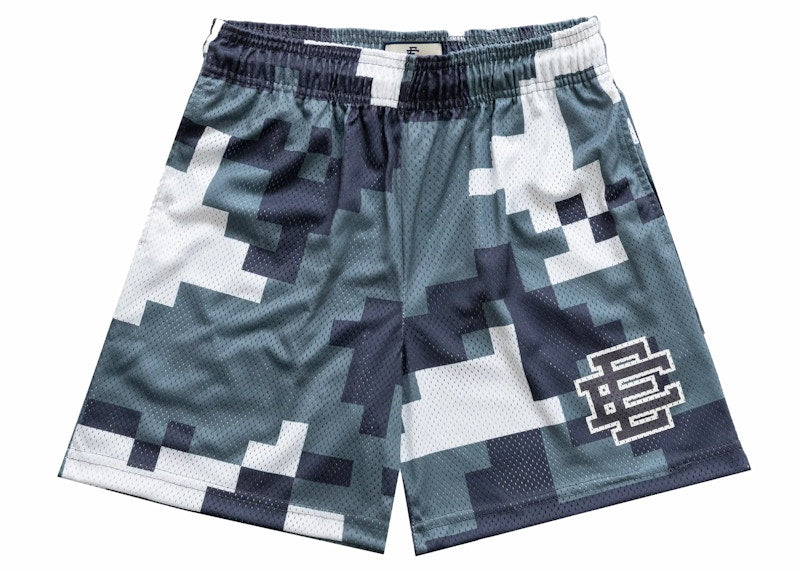 [EE000109] MENS ERIC EMANUEL EE BASIC SHORT GRAY EE DIGI CAMO FW23
