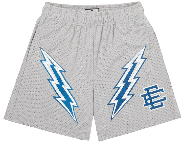 [EE000090] MENS ERIC EMANUEL EE BASIC SHORT "GREY BOLT" SS22