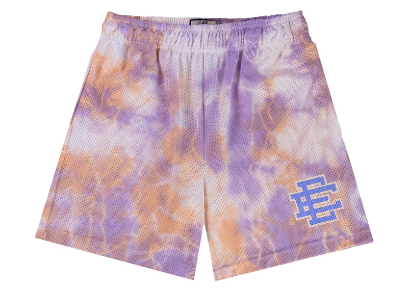[SHTIEMSH-PHXPRP] MENS ERIC EMANUEL EE SHORTS TYE DIE PATTERN SS24